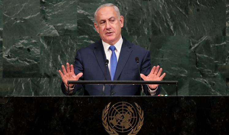 نتن ياهو: “آمل أن يكون السلام قريباً مع الاْردن ومصر وجيران آخرين بما فيهم السلطة الفلسطينية”.