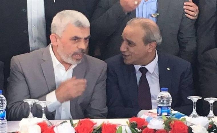 رئيس مخابرات عباس يلتقي السنوار في غزة