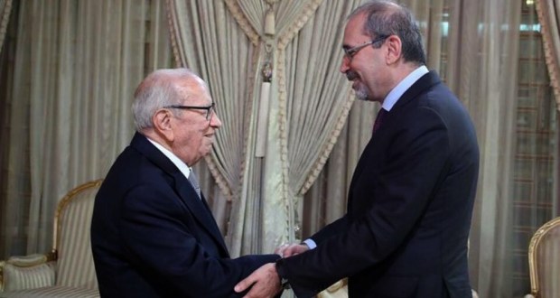 رسالة شفوية من الملك الى الرئيس التونسي ينقلها الصفدي
