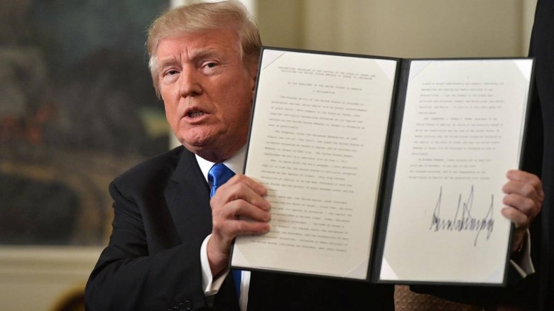 ترامب: نتطلع لنقل سفارتنا في إسرائيل إلى القدس خلال الشهر المقبل