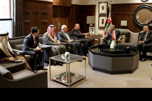 جلالة الملك عبد الله الثاني يؤكد ضرورة تكثيف الجهود العربية لدعم الفلسطينيين