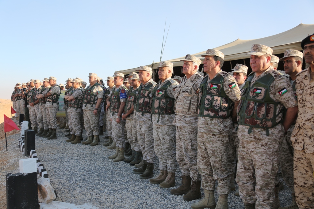 الحنيطي يتابع تمريناً تعبوياً للمنطقة العسكرية الشمالية