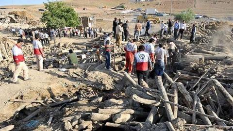 413 مصابا في زلزال إيران.. والهزات تضرب العراق والكويت