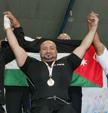 الجنيدي : اتمنى ان ارفع علم الأردن خفاقا في بطولة العالم