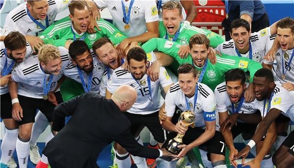 ألمانيا الشابة بطلة لكأس القارات على حساب تشيلي