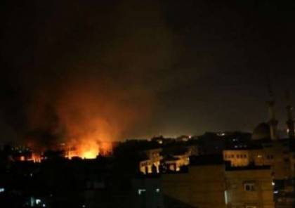 سقوط صاروخ اطلق من غزة في اشكول والاحتلال يقصف مراصد للمقاومة