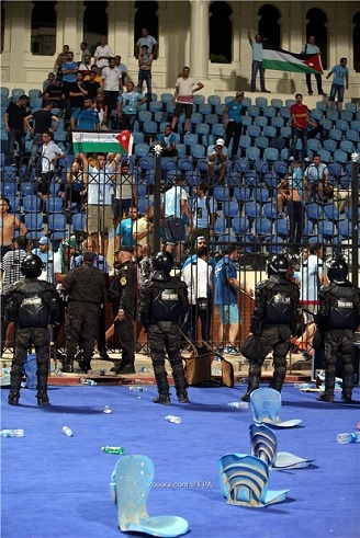 عقوبات شديدة على الفيصلي بعد أحداث نهائي البطولة العربية