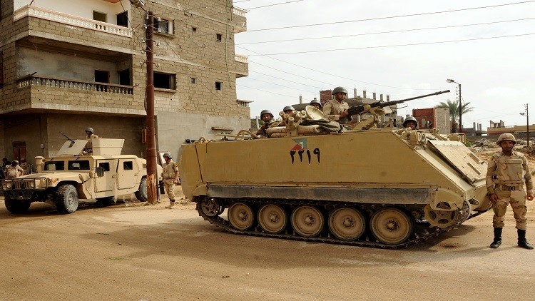 الجيش المصري يدمر كمية هائلة من المتفجرات في رفح