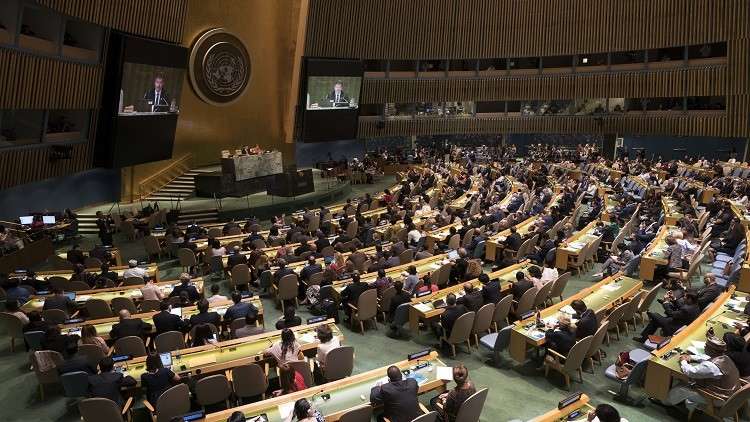 الجمعية العامة للأمم المتحدة تتبنى قرارا لحماية المدنيين الفلسطينيين