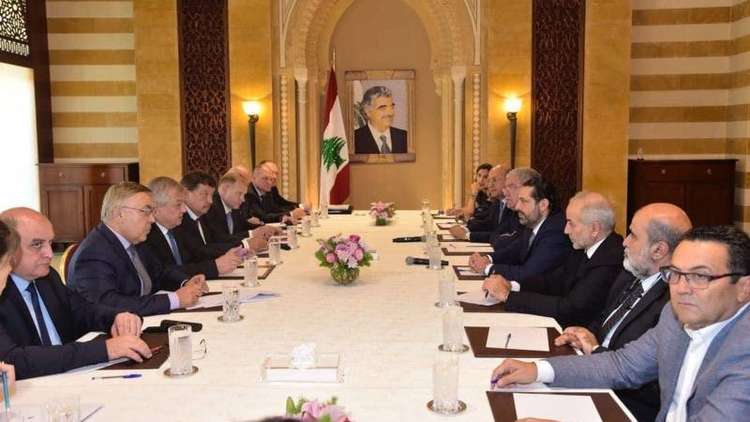 وفد روسي في بيروت لبحث إعادة النازحين السوريين من لبنان