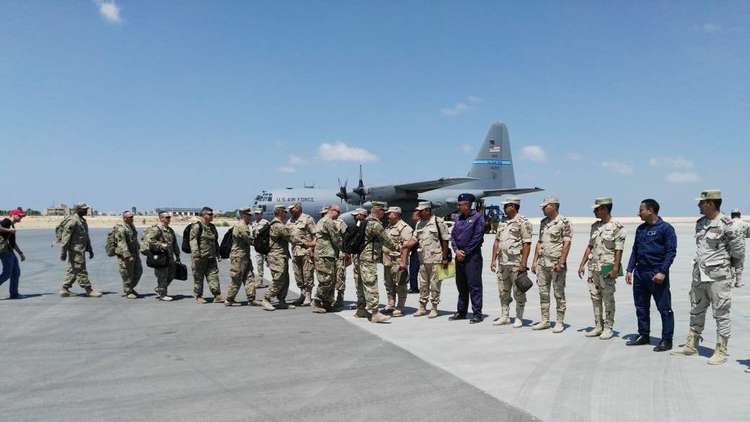 وصول قوات أمريكية إلى قاعدة محمد نجيب المصرية