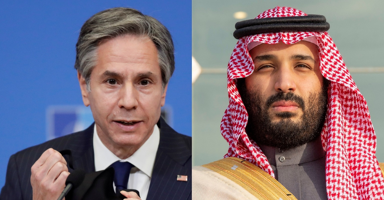 بلينكن يبحث بالسعودية فرص التطبيع مع إسرائيل