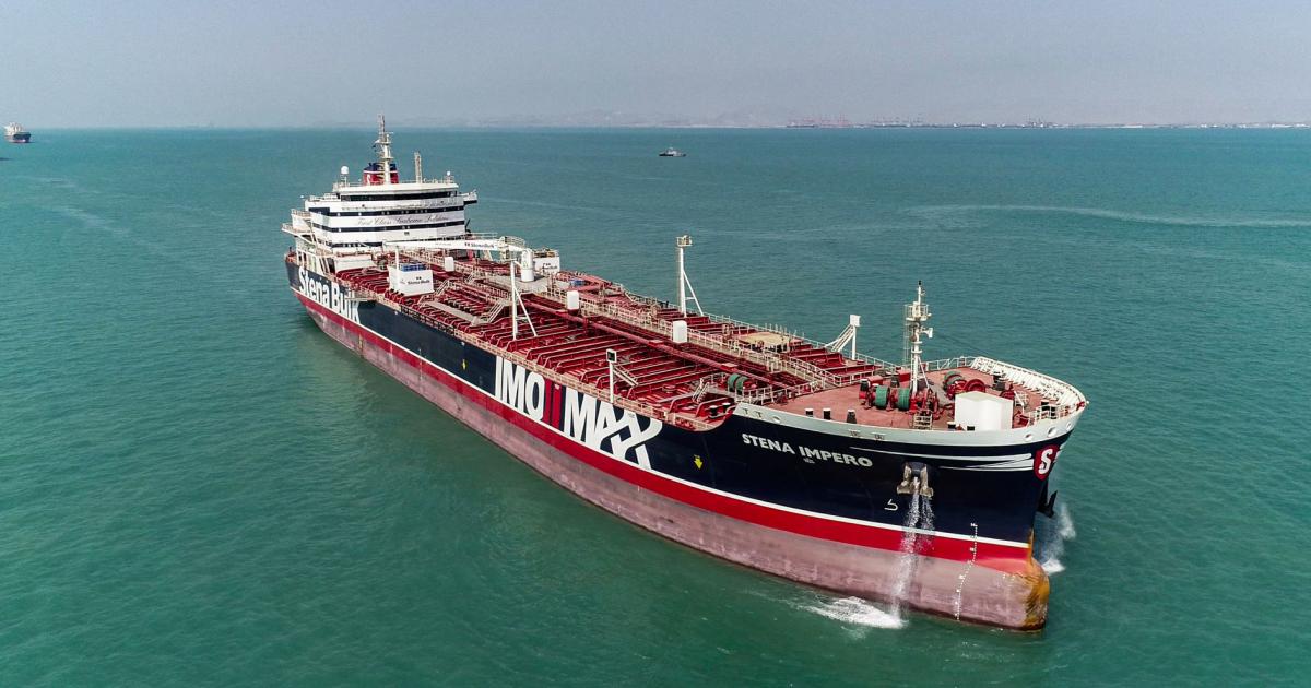 ناقلة النفط السويدية “ستينا امبيرو” تتجه إلى مرفأ إماراتي بعد مغادرتها إيران