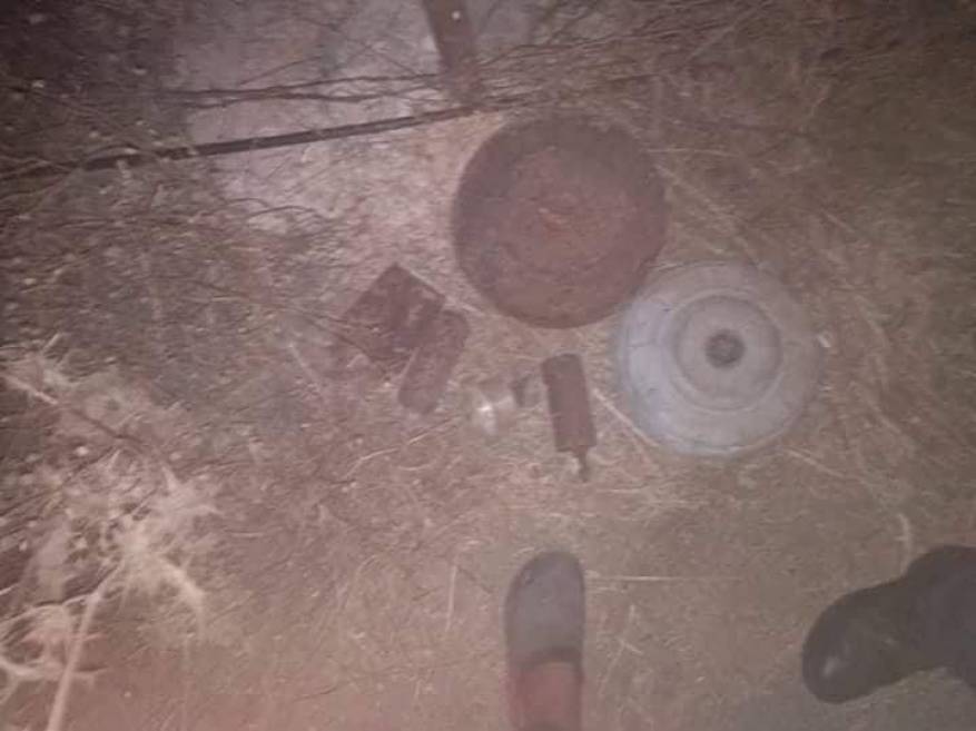 الأجهزة الأمنية الفلسطينية تعثر على الغام بالقرب من منطقة حنونة شرق مدينة قباطية