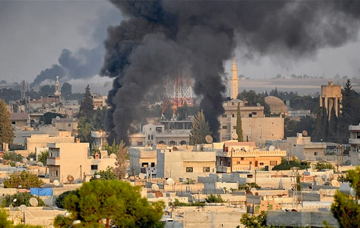 الاتفاق بين الأكراد والحكومة السورية على انتشار الجيش السوري على الحدود مع تركيا