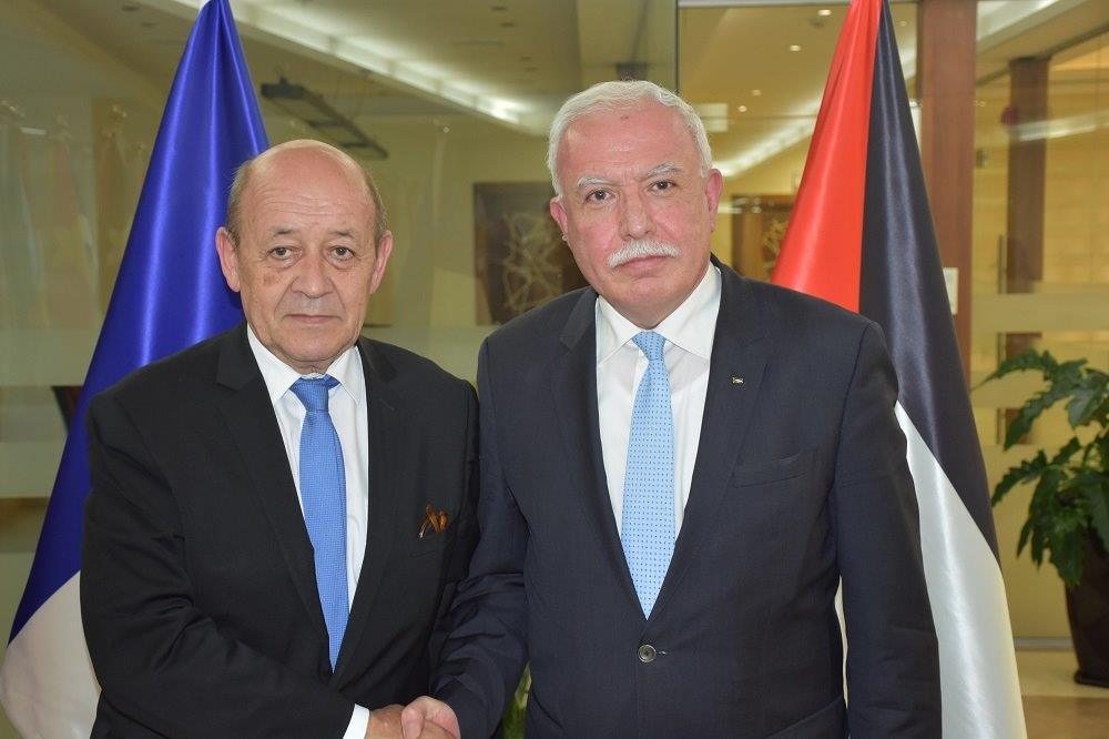 الخارجية الفلسطينية والفرنسية توقعان عدداً من الاتفاقات للتعاون الثنائي