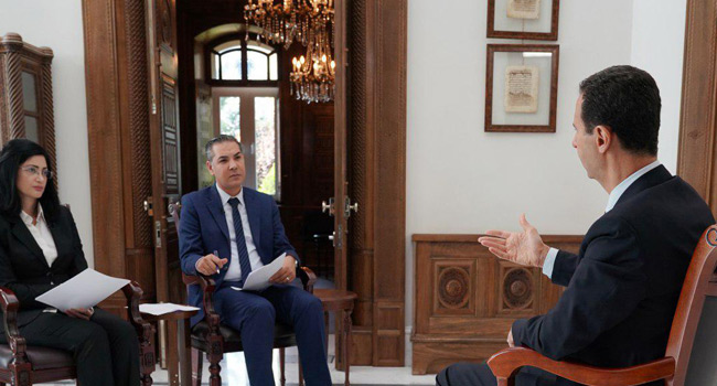 الأسد: تركيا هي وكيل واشنطن في الحرب ... والاتفاق الروسي-التركي اتفاق مؤقت وليس دائم