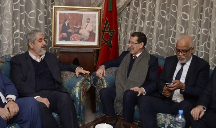 رئيس المكتب السياسي السابق لحماس خالد مشعل يثير غضب أمازيغيا في المغرب