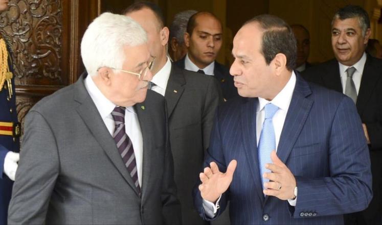 خلال اتصال هاتفي مع عباس:السيسي يؤكد مواصلة مصر لدورها واستمرار جهودها في رعاية المصالحة الفلسطينية