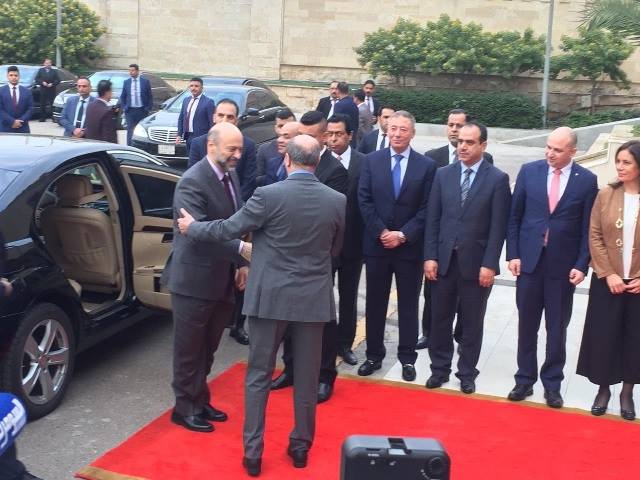الرزاز يلتقي صالح في قصر السلام ببغداد