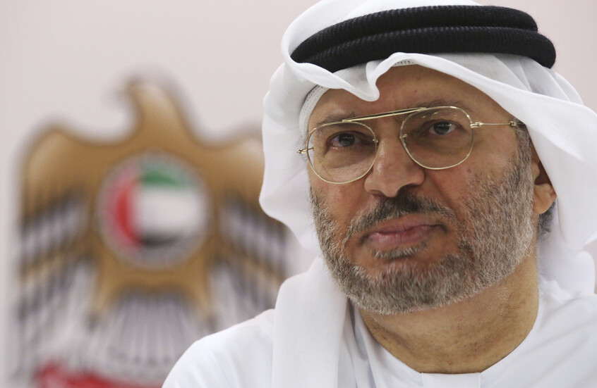 قرقاش: أولويتنا هي الإمارات ومن يقيم على أرضها