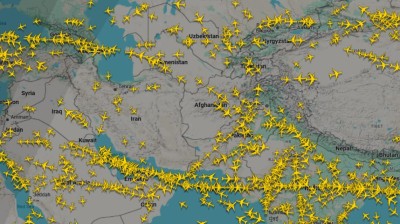 إيران تعلن إعادة فتح جزء من مجالها الجوي