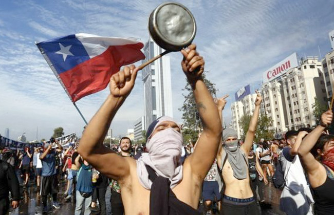 (40) يوماً على استمرارها.. تجدد الاحتجاجات في تشيلي