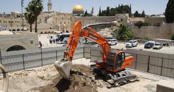 الخارجية الفلسطينية تطالب بتحقيق دولي في الحفريات أسفل الأقصى