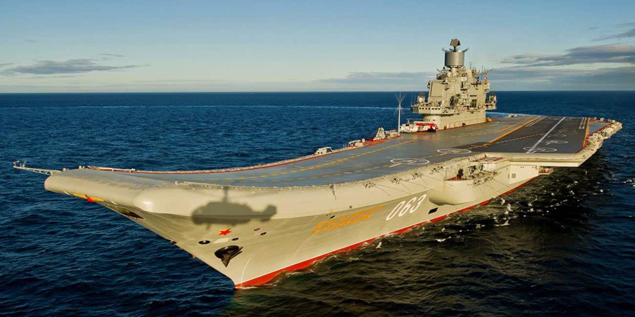 حاملة الطائرات الروسية الوحيدة تعرضت لحادث مميت