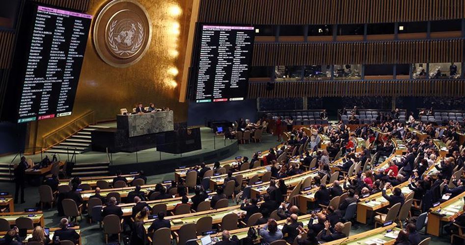 فشل مشروع القرار الأمريكي لإدانة “حماس” في الأمم المتحدة بغالبية 87 صوتا مقابل 57