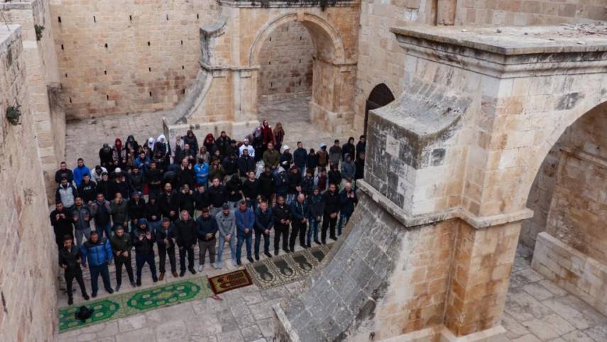 مجلس الأوقاف يهيب بأهالي القدس مواصلة الرباط لحماية المسجد الأقصى