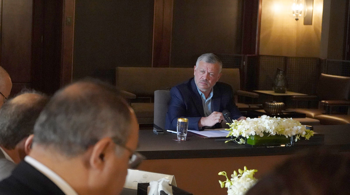 جلالة الملك عبدالله الثاني يشارك في ورشة العمل الخامسة لتحفيز وتنشيط الاقتصاد