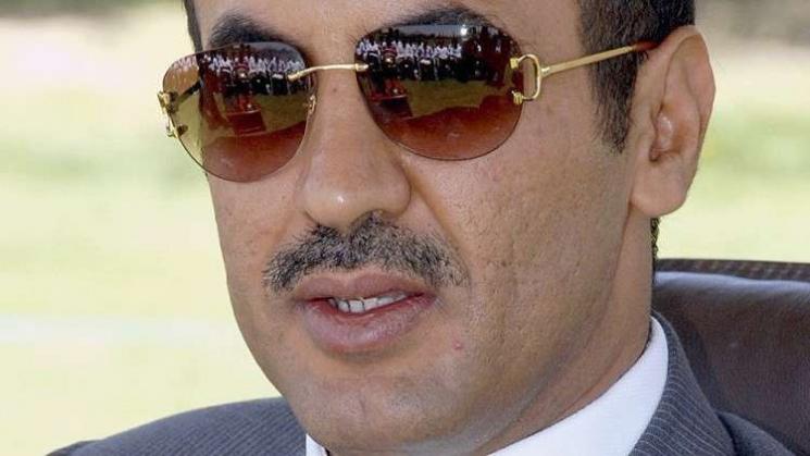أحمد علي عبد الله صالح يرفض تقلد الزعامة حاليا محل والده في اليمن