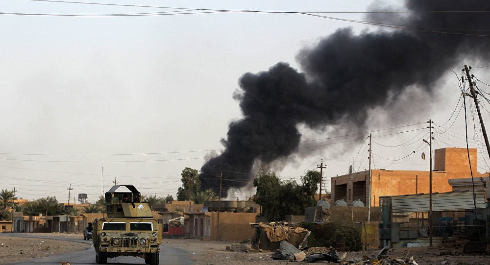 استهداف معسكر للقوات الأمريكية في العراق بعدة قذائف هاون