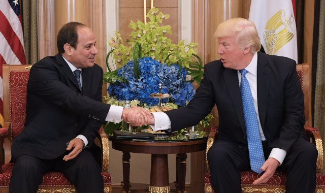 خلال لقائه السيسي.. ترامب: تحقيق تقدم كبير مع مصر في مجال مكافحة الإرهاب