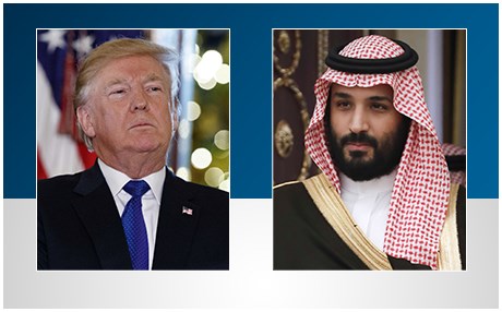 ولي العهد السعودي:محمد بن سلمان رداً على ترامب: لن ندفع شيئا مقابل أمننا.