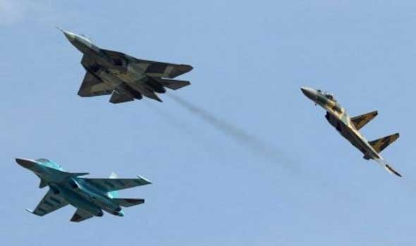 طائرات حربية روسية تشن غارات في محافظة إدلب