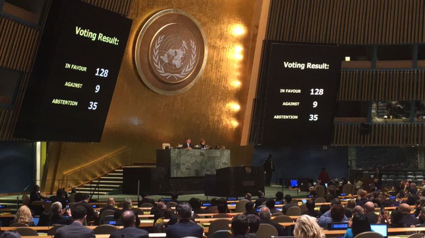 منصور: سان مارينو ترفع عدد الأصوات لصالح فلسطين في الأمم المتحدة الى 129 صوتا
