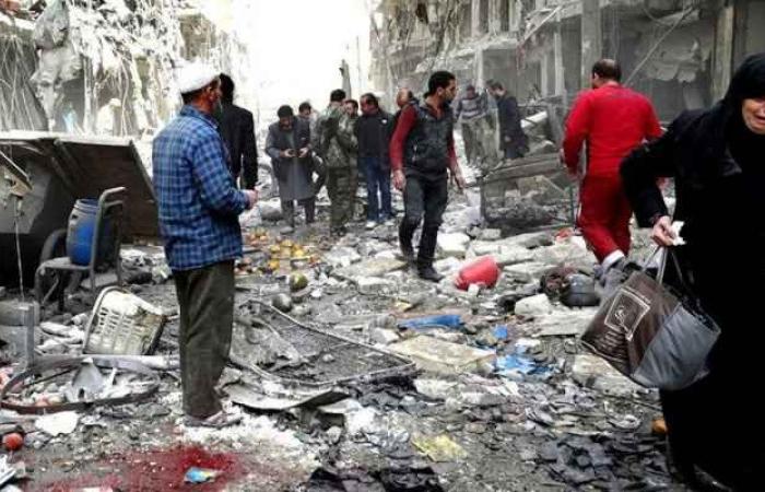 مقتل ستة مدنيين وإصابة 8 آخرين جراء اعتداء بالقذائف في مدينة حلب السورية
