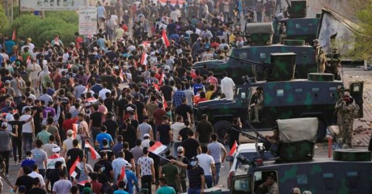 رئيس أركان الجيش العراقي للمتظاهرين: سنحميكم حتى تحقيق مطالبكم