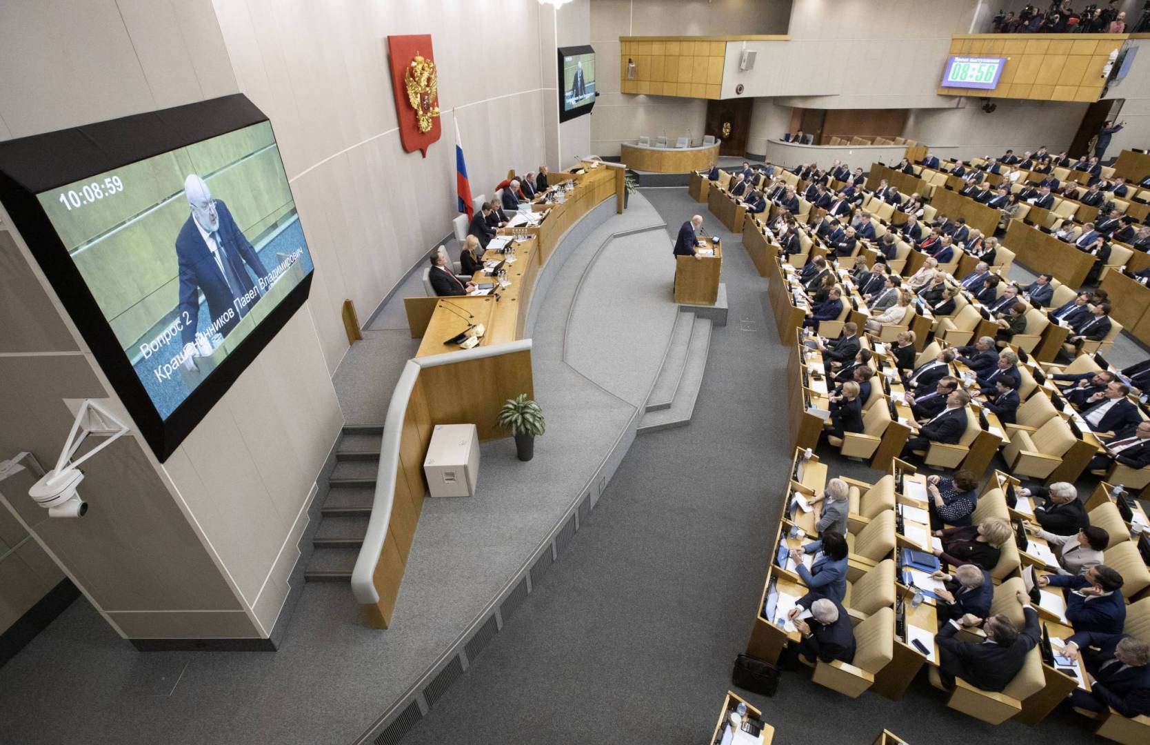 مجلس الدوما الروسي يوافق على تعديلات دستورية اقترحها بوتين