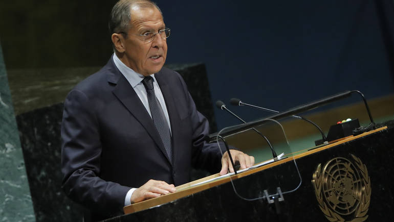 لافروف: تسوية القضية الفلسطينية وتنفيذ مبادرة السلام العربية على وشك أن تحبط