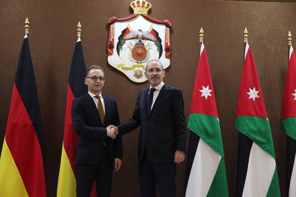 الصفدي وهايكو ماس يؤكدان إستمرار تطوير الشراكة الإستراتيجية الأردنية الألمانية