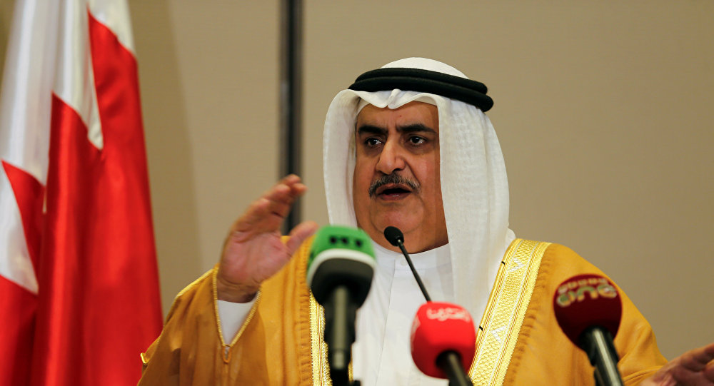 وزير الخارجية البحريني: إسرائيل موجودة ونريد السلام معها