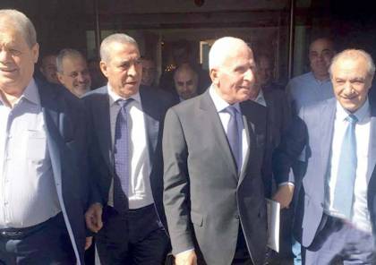 تعهدات&nbsp; المخابرات المصرية خلال اجتماعها أمس مع وفد فتح في القاهرة .