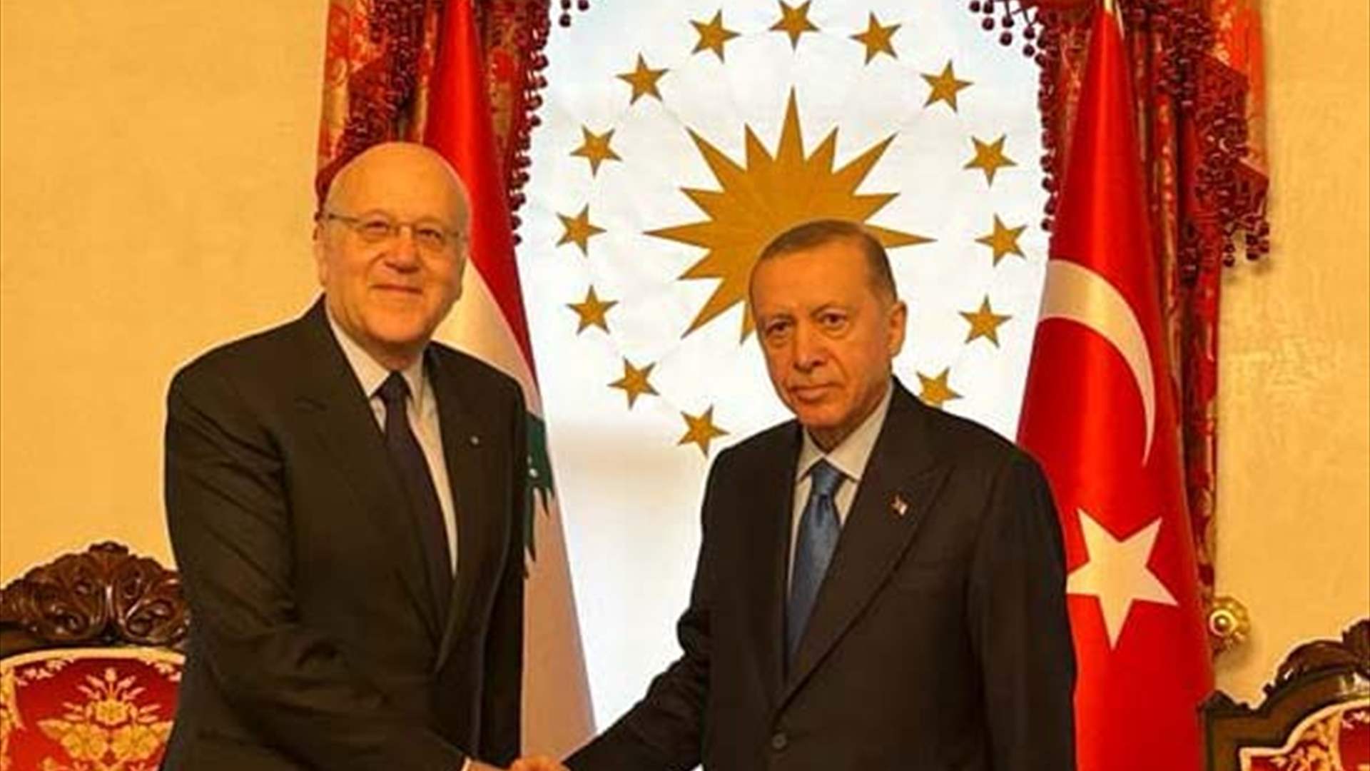 أردوغان: تركيا ولبنان اتفقا على العمل معا في سوريا