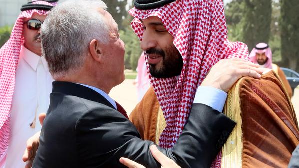 محمد بن سلمان: شرّفت دارك وأهلك في الأردن