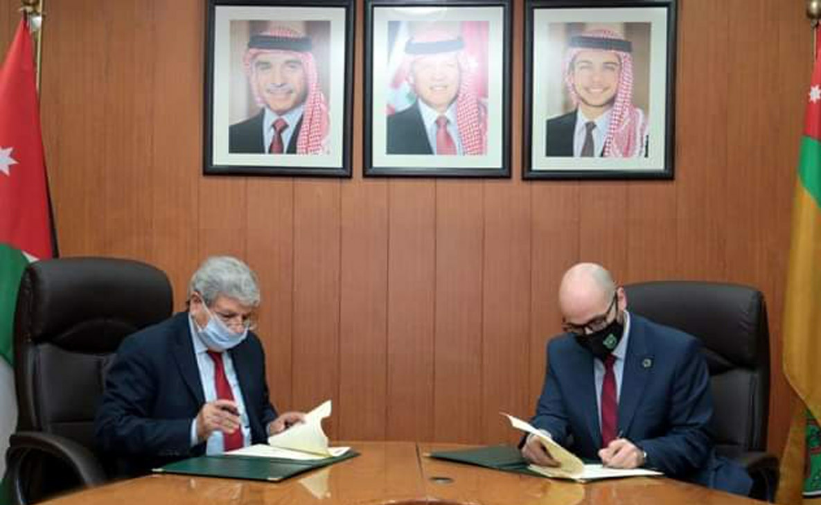 اتفاقية تعاون بين الجامعة الأردنية ومؤسسة الخبير الخليجية