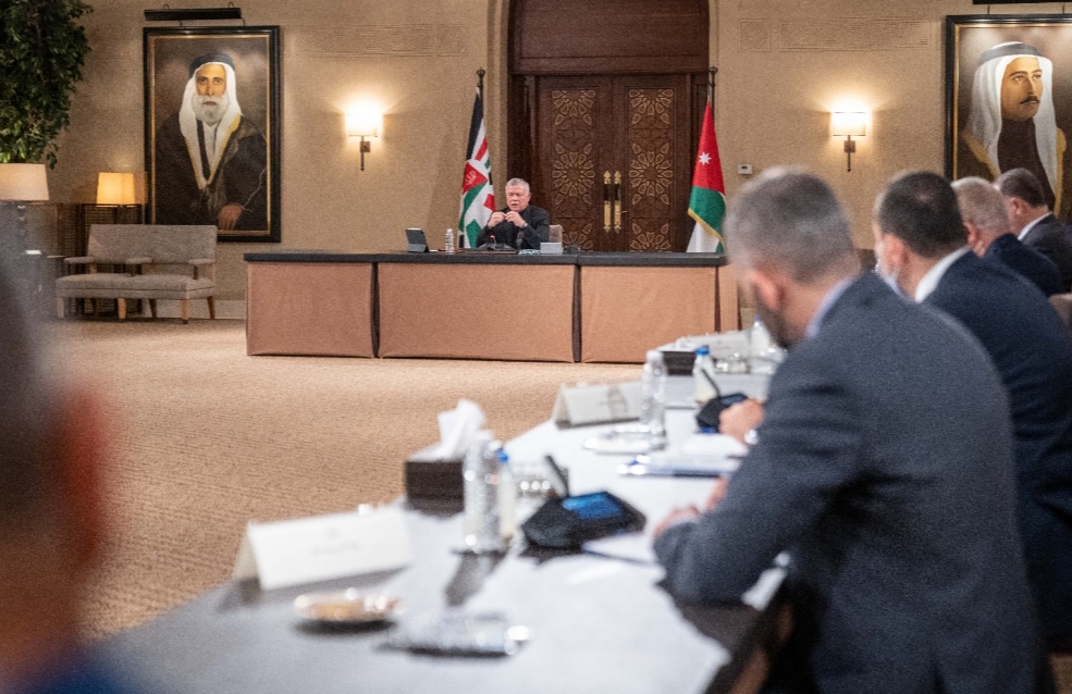 جلالة الملك يؤكد خلال لقائه ممثلين عن القطاع الزراعي أهمية إنشاء مراكز تدريب زراعية