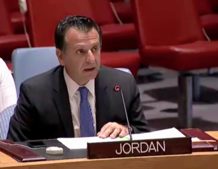 مندوب الأردن لدى الأمم المتحدة : إسرائيل تدفع نحو صراع ديني ستكون تبعاته خطيرة على المنطقة
